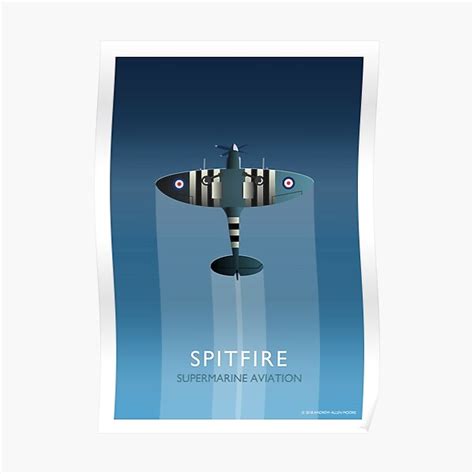 "Spitfire" Poster for Sale by andrewamoore | Redbubble