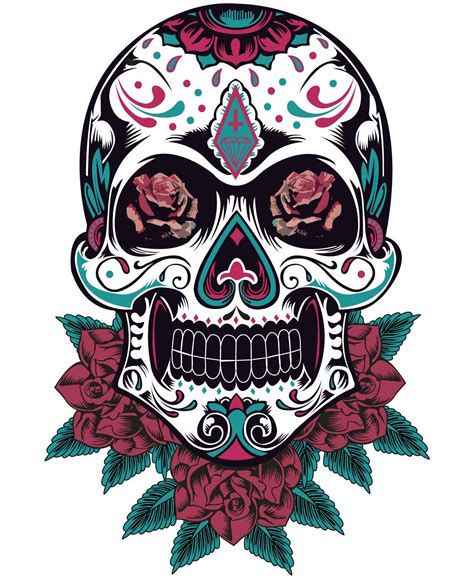 Resultado de imagen para calaca skull punk | Мексиканские черепа ...