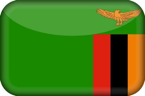 Zambia flag emoji - Country flags