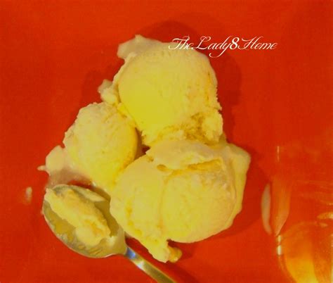 Saffron-rose ice-cream; eggless, cream less, machine less – The Lady 8 Home
