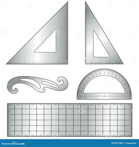 Metal Drafting Tools Stock Images - Image: 8579484