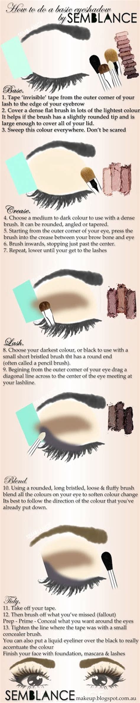 Basic Eye Shadow Tutorial Pictures, Photos, and Images for Facebook ...