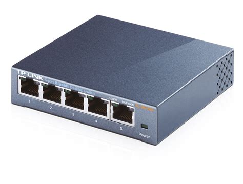 TP-LINK TL-SG105 Switch gigabit 5 ports 10/100/1000Mbps - Boîtier métal - SHS Computer