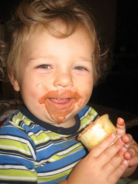 Grandma J's Baby Boy!: Eating Icecream