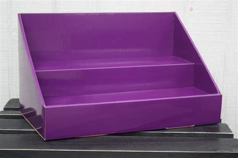 Original Stack Display - Solid Purple | Stack displays, Counter display ...
