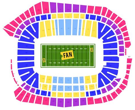 Super Bowl Seating Chart | Sports & Entertainment Travel