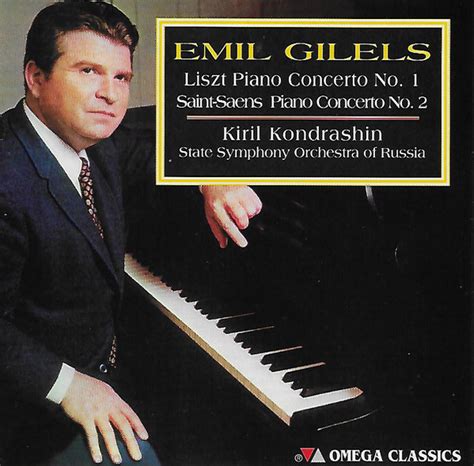 Emil Gilels - Emil Gilels Liszt Piano Concerto No. 1, Saint-Saens Piano ...