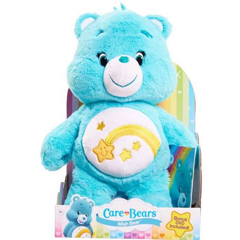 Care Bear Medium Plush with DVD, Wish - Walmart.com