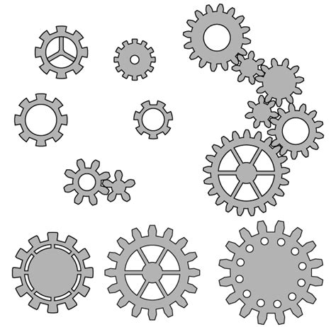 Gear Wheels Vector Art | Download Free Vector Art | Free-Vectors