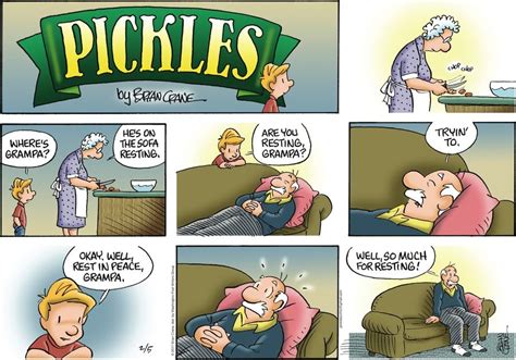 Pickles by Brian Crane for February 05, 2017 | GoComics.com | Grandpa funny, Cartoon strip, Pickles