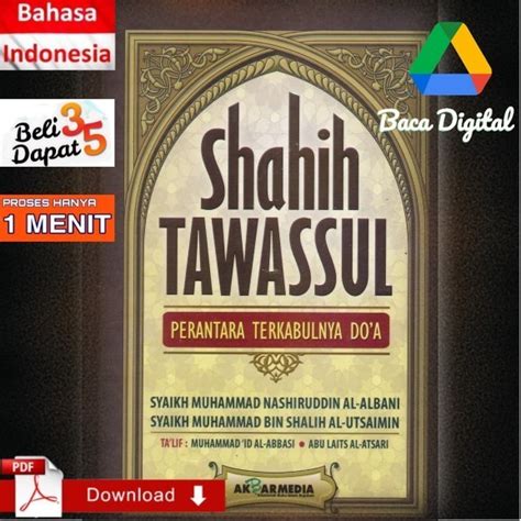 Jual Baca SHAHIH TAWASSUL (Aqidah Akidah Iman Tauhid Quran Hadith) | Shopee Indonesia