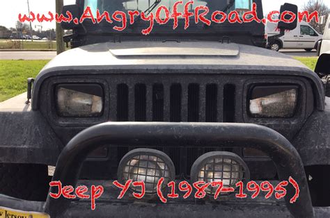 Angry Eyes For Jeep Wrangler YJ (1987- 1995). Angry Eyes Jeep Headlight Covers. ANGRY EYES ARE ...