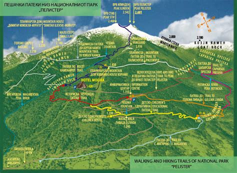 Walking and hiking trails on National Park Pelister | Хотел Молика Пелистер