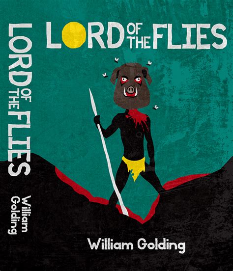 Lord of the Flies book cover on Behance