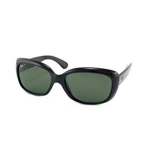 Jackie Ohh // Black + Crystal Green // Polarized - Ray-Ban® - Touch of ...