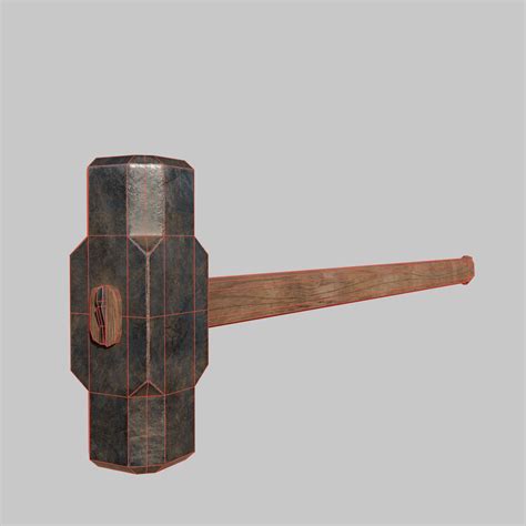 Sledgehammer - 3D Model by Simple3D