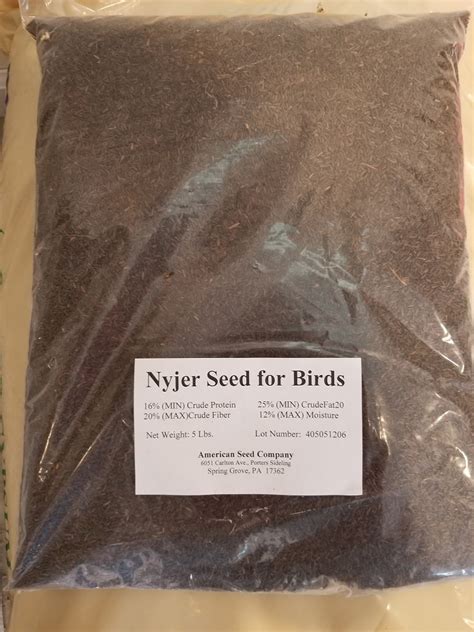 Nyjer Bird Seed - American Seed Co.