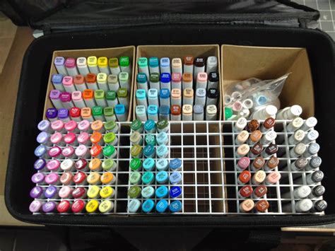 Jen Lowe Designs: My copic marker storage