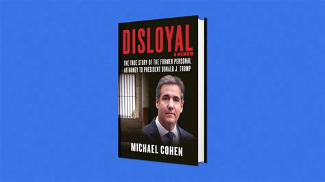 Michael Cohen releases excerpt, cover from Trump tell-all book