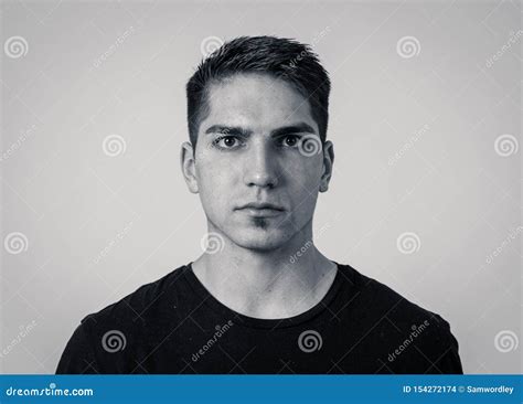 Portrait Of A Young Mixed Race Man With Angry Face Looking Furious ...