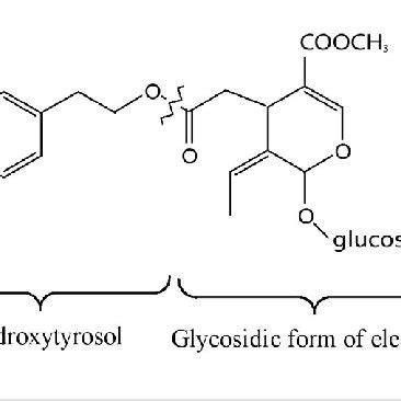 Chemical structure of oleuropein. | Download Scientific Diagram