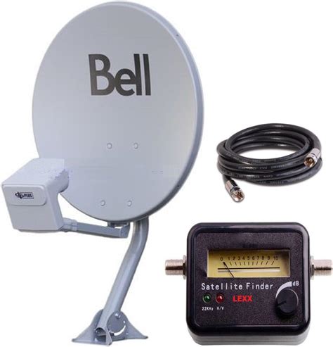 20" Bell TV Satellite Dish 500 KIT- Twin DPP LNB with Satellite Finder : Amazon.ca: Electronics