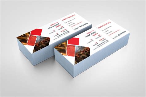 Best PSD Event Ticket Templates – Graphic Mega | Graphic Templates Store