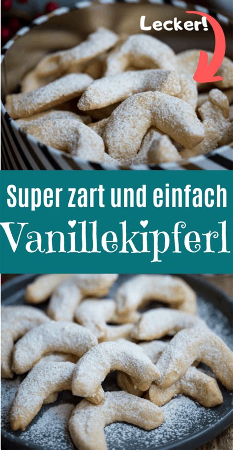 Klassische und unglaublich zarte VanillekipferlEine Prise Lecker | Vanillekipferl rezept einfach ...