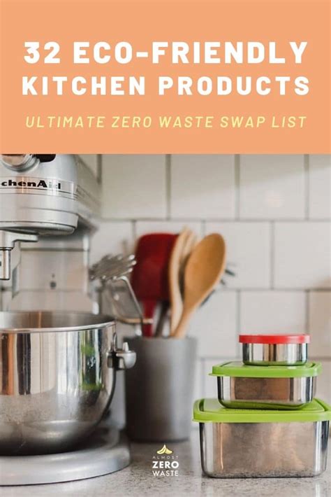 32 Eco-Friendly Kitchen Products (Ultimate List) - Almost Zero Waste