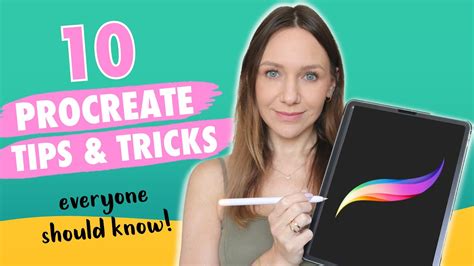 10 Procreate Tips & Tricks that will save your time! - YouTube