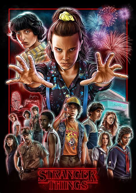 Stranger Things by Sam Green - Home of the Alternative Movie Poster -AMP-