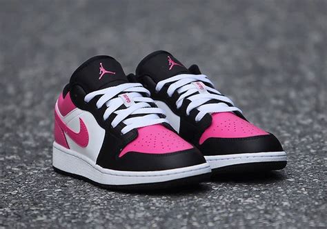 Air Jordan 1 Low Kids Black Pink Release Date 2020 | SneakerNews.com