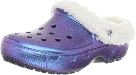 Amazon.com | Crocs Mammoth Full Color Iridescent Clog (Toddler/Little ...