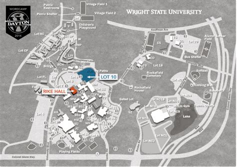 University Of Dayton Parking Lot Map