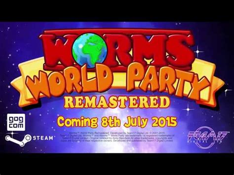 Worms World Party Remastered Release Date, Videos and Reviews