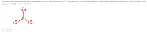 Phosphite Lewis Structure