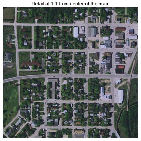 Aerial Photography Map of Greenbush, MN Minnesota