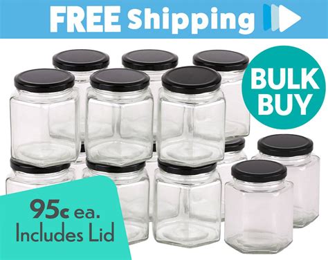 Honey Jars :: Bulk Glass Jar Deals :: 320pcs Honey Jars 370ml / 500gm ...