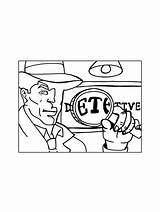 Spy Coloring Pages sketch template