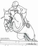 Horse Riding Coloring Pages  Learny Kids sketch template