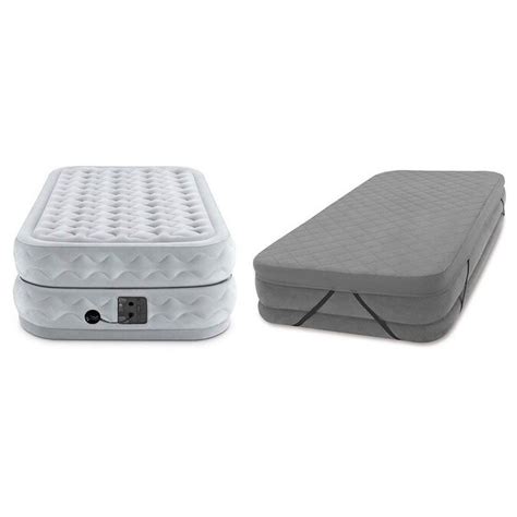 Intex Supreme Air Flow Polyester Twin Air Mattress in the Air Mattresses department at Lowes.com