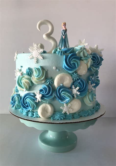 Frozen Birthday Cake | Frozen birthday cake, Frozen birthday party cake, Frozen theme cake