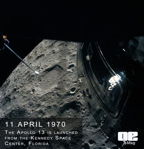 11 April 1970, Apollo 13 leaves the Earth - Adventure Mag