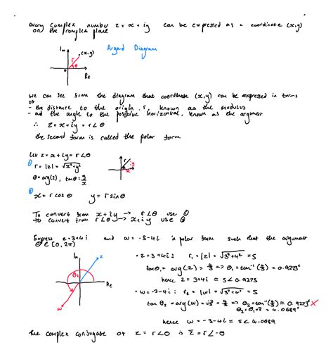 S3-3 The Argand diagram and polar form - r → every complex number 2 - acting on the complex ...