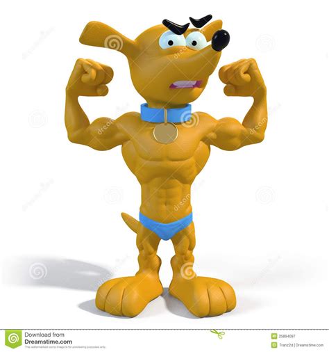 Muscular Puppy Royalty Free Stock Photography - Image: 25894097 | Cartoon dog, Puppies, Stock ...