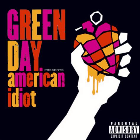 Green Day's American Idiot Album Cover. But In "International Superhits ...