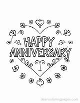 Anniversary Coloring Pages  12 Free Printable sketch template