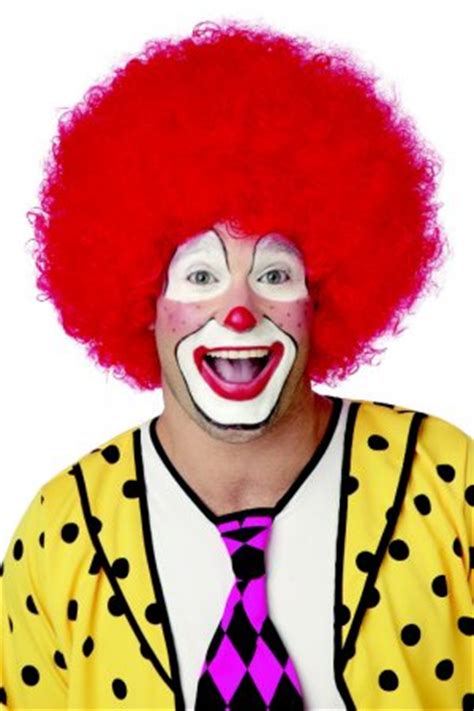 Jumbo Curly- Ronald McDonald Costume Wig