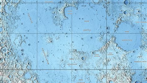 Stunning maps let you explore every crater of the moon | Daily Mail Online