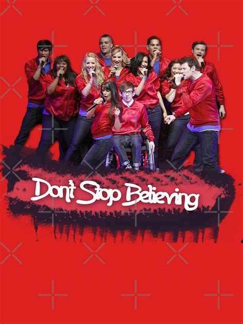 Don't Stop Believing || Glee Classic T-Shirt RB2403 - Glee Store